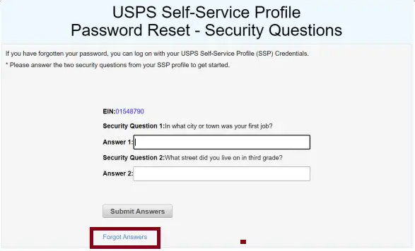 Forget Password
