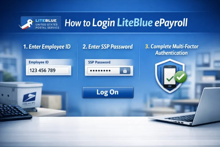 How to login liteblue epayroll