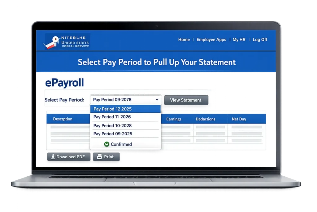 select pay period